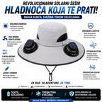 Šešir koji hladi dok sunce prži – solarni ventilatori za spas tokom vrućina