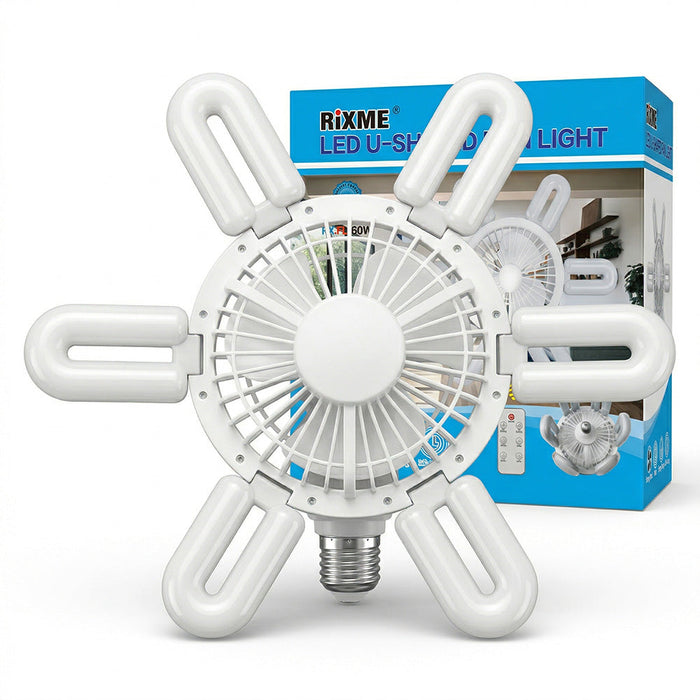 LED sijalica sa ventilatorom koja hladi i osvetljava jednim klikom