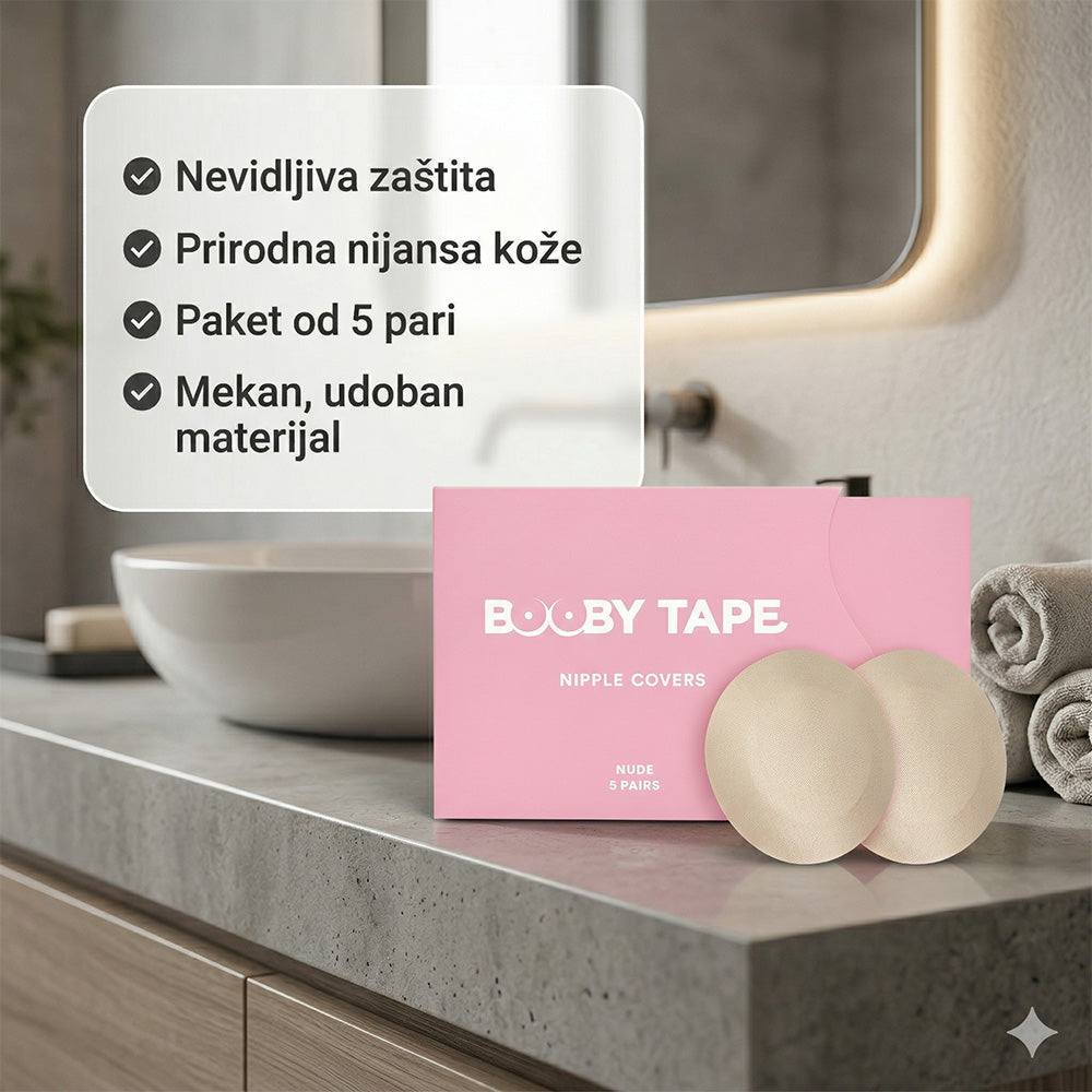 ZAŠTITA ZA BRADAVICE – BOOBY TAPE 10 KOM (NEVIDLJIVA PODRŠKA)