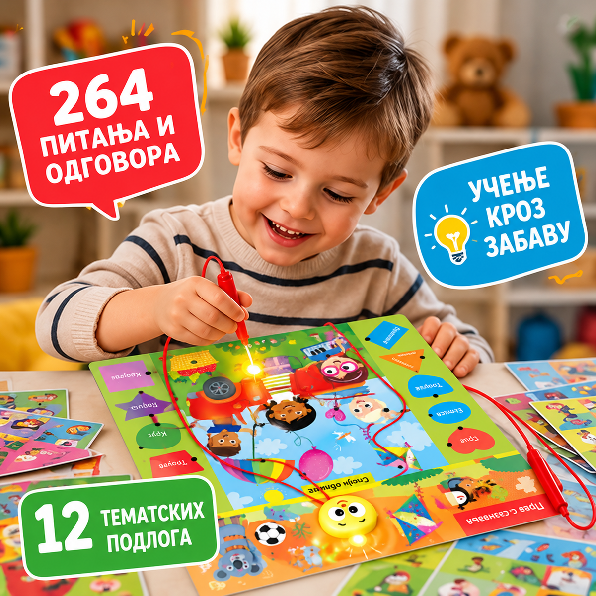 ELEKTRIČNI KVIZ – PRVA SAZNANJA | 264 PITANJA ZA MALE PAMETNICE