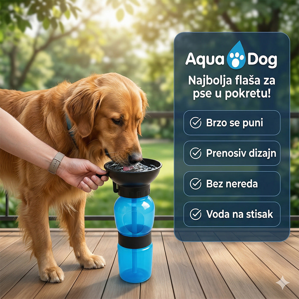 AQUA DOG – VODA ZA PSA U SVAKOM TRENUTKU