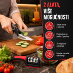 KOMBO ZA KUHINJU – CLEVER CUTTER 2 U 1 + TROSTEPENI OŠTRAČ NOŽEVA