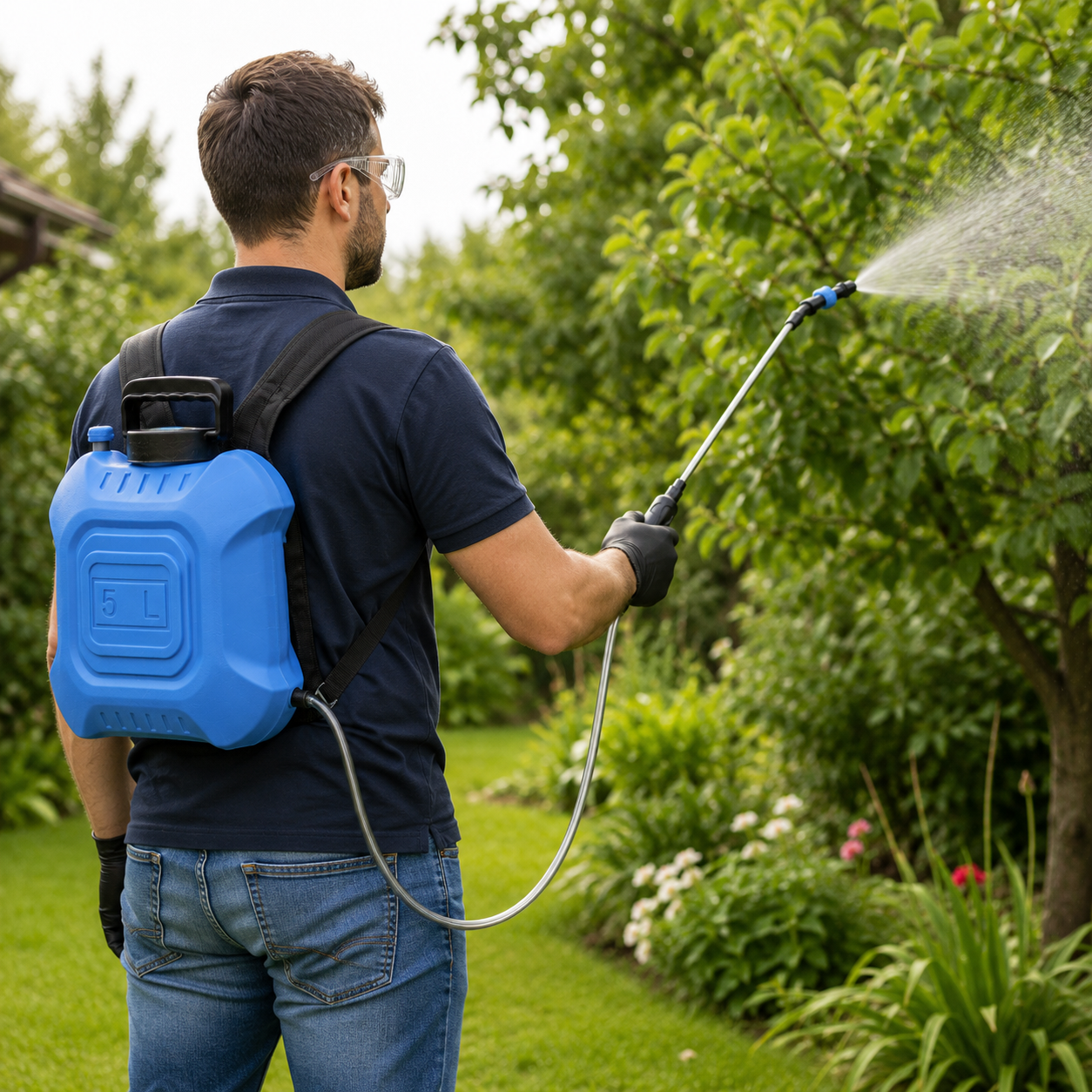 Električna prskalica 5L – bez ručnog pumpanja, sa gratis nastavcima