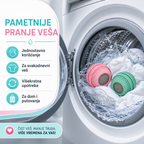 VELIKA SKLOPIVA KORPA ZA VEŠ 3 U 1 + 2 GRATIS LOPTICE ZA MAŠINU
